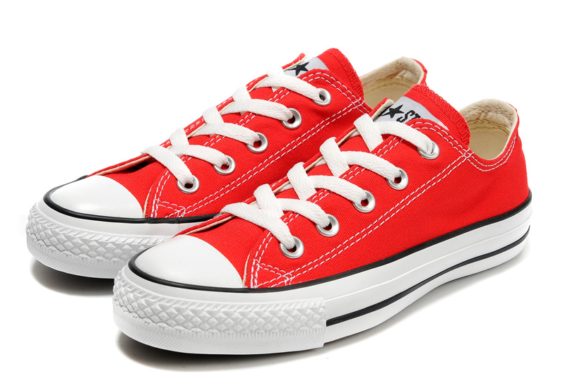 converse rouge femme basse