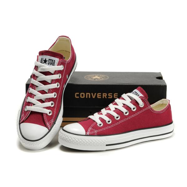 converse rouge basse homme